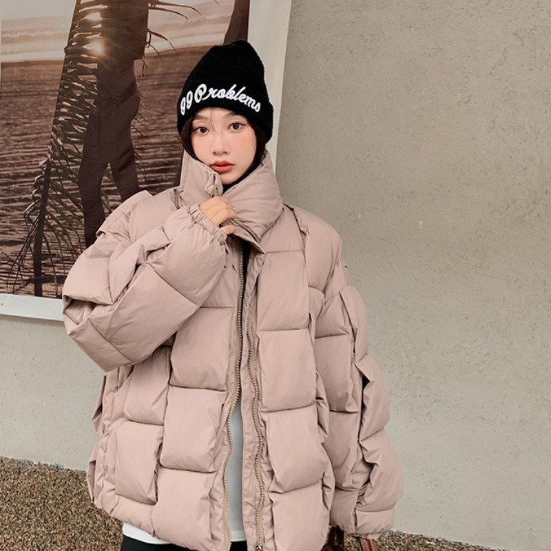 Women'S Fashion Quilted Jacket - Vêtements pour femmes, veste matelassée chaude