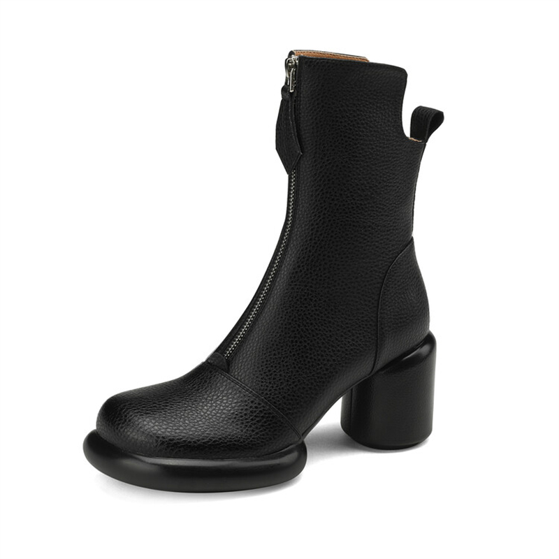 Women'S Fashion Show 2022 - Bottes Courtes à Talons Hauts pour