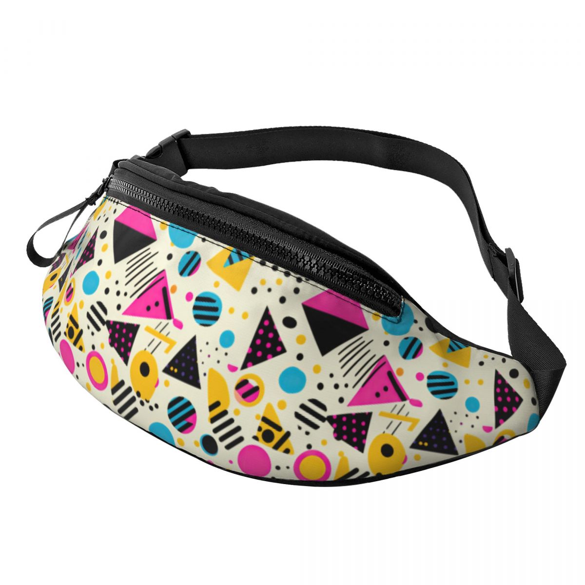 Women Fashion 80S - Sac banane personnalisé à motifs rétro