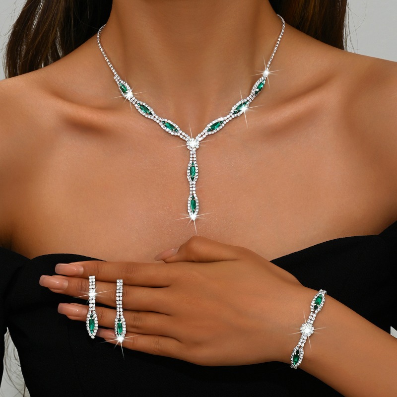 Women'S Day Fashion Show - Ensemble de bijoux géométriques pour femmes,
