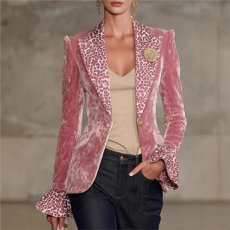 Velvet Blazer Women - Blazer de luxe en velours de