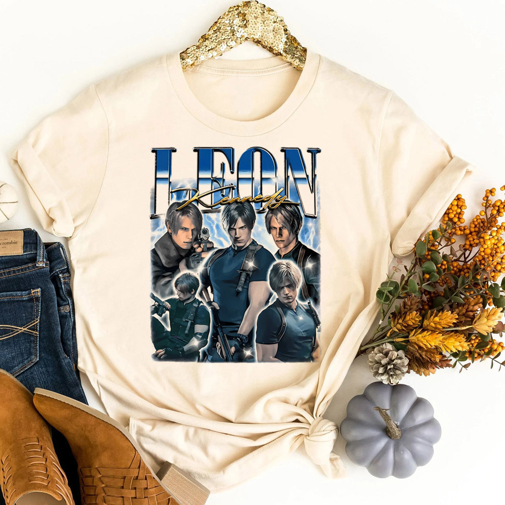 T-shirt Leon Kennedy pour femm - Women Fashion 80S avis et prix