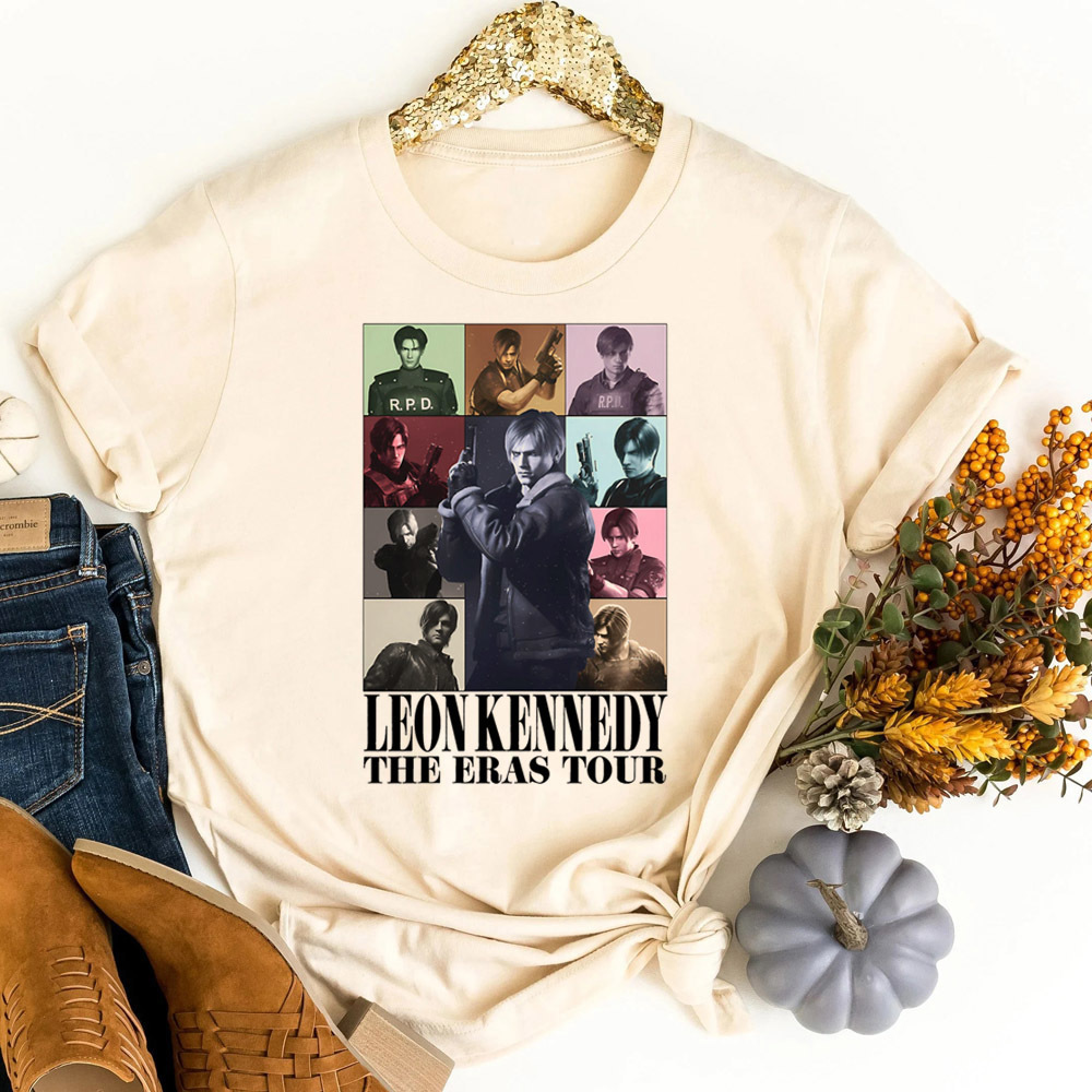 T-shirt Leon Kennedy pour femm - Women Fashion 80S avis et prix