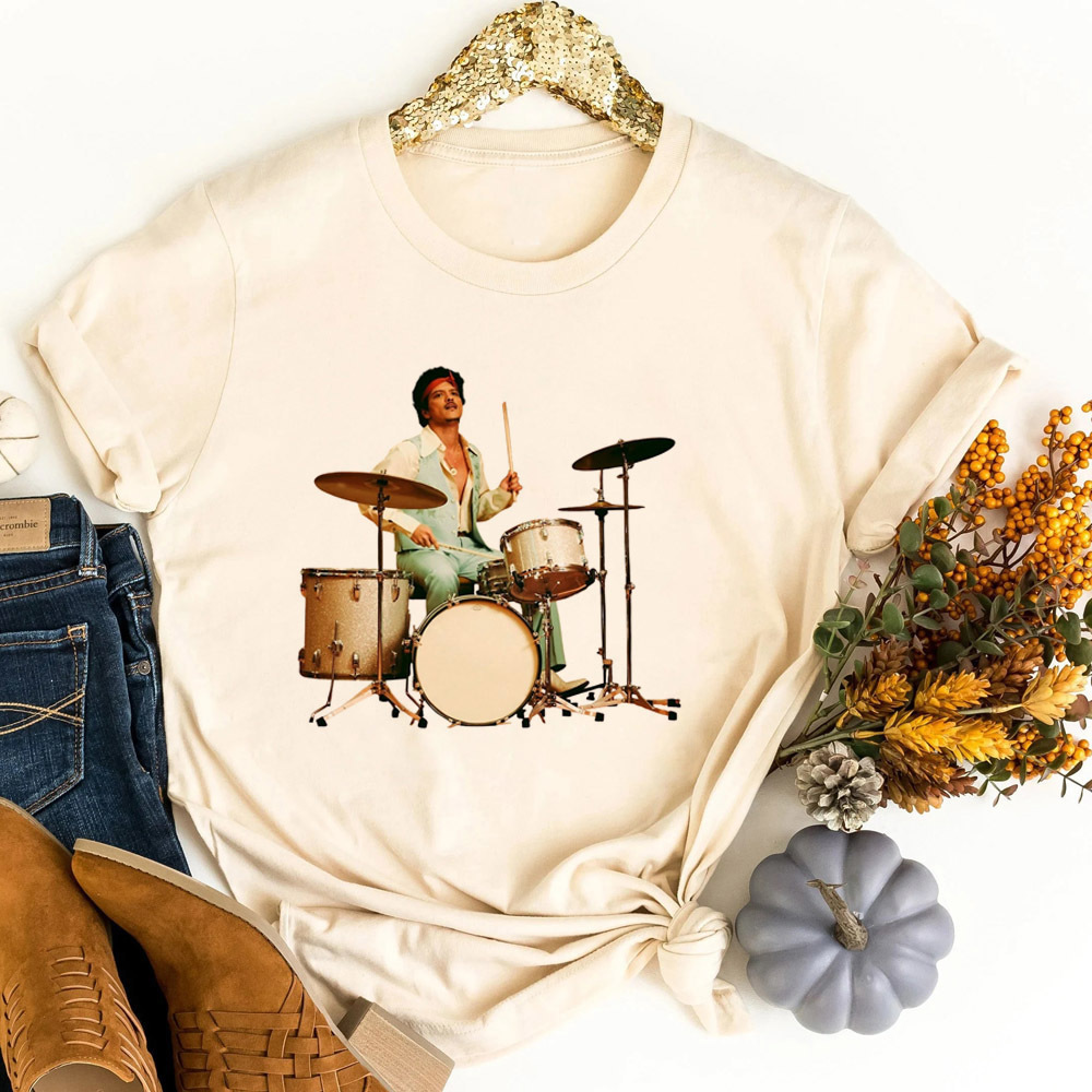 Bruno Mars – t-shirt gothique  - Women Fashion 80S avis et prix