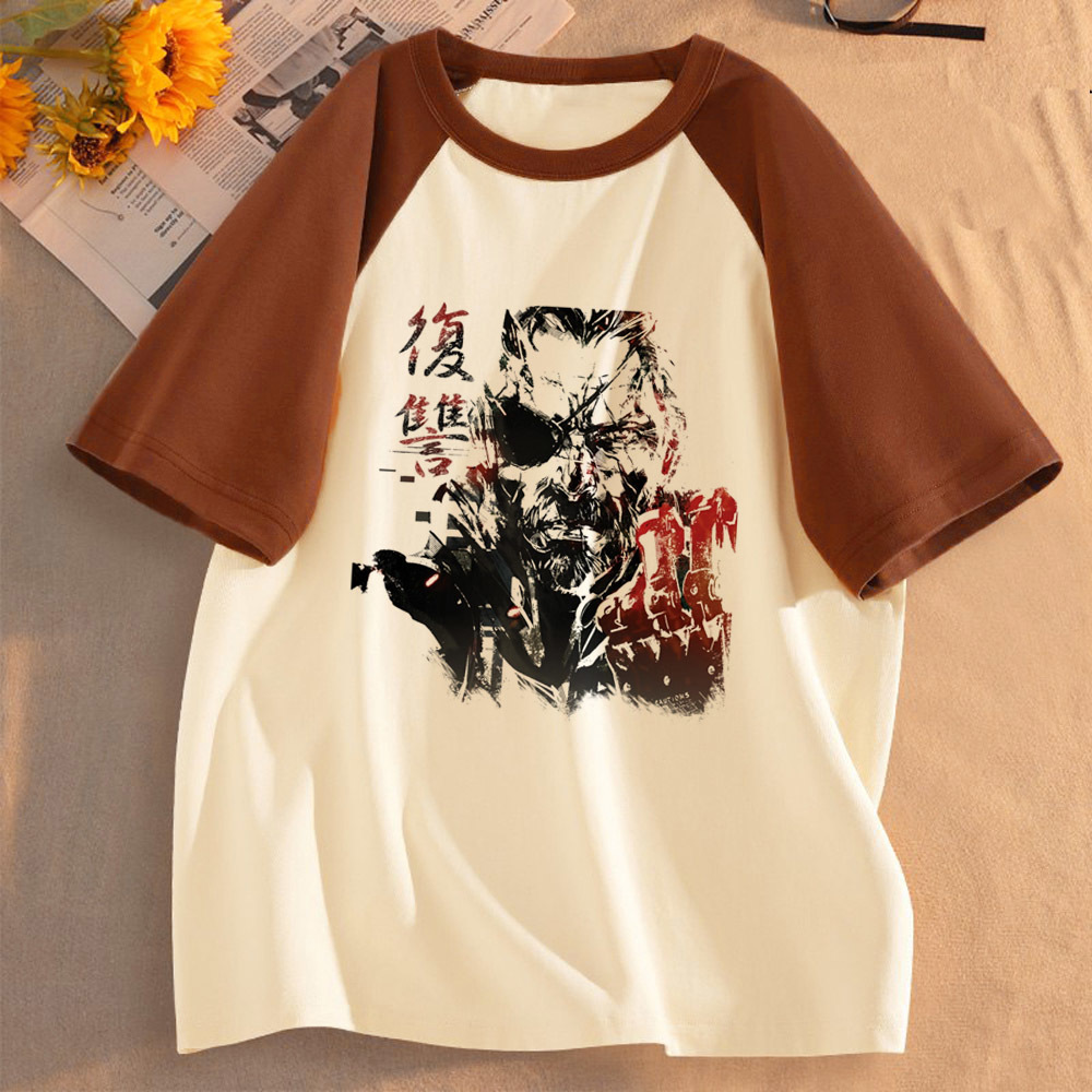 Metal Gear Solid – t-shirt est - Women Fashion 80S avis et prix