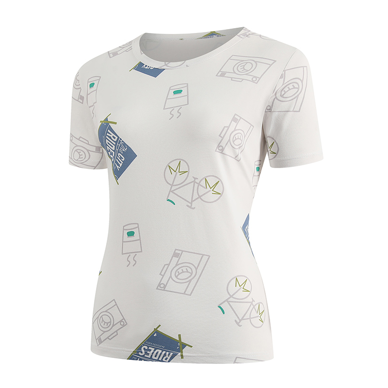 T-shirt imprimé d'été à manche - Women Fashion Wear avis et prix