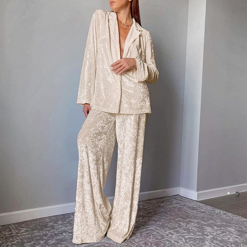 Ensembles 2 pièces pour femmes - Velvet Blazer Women avis et prix