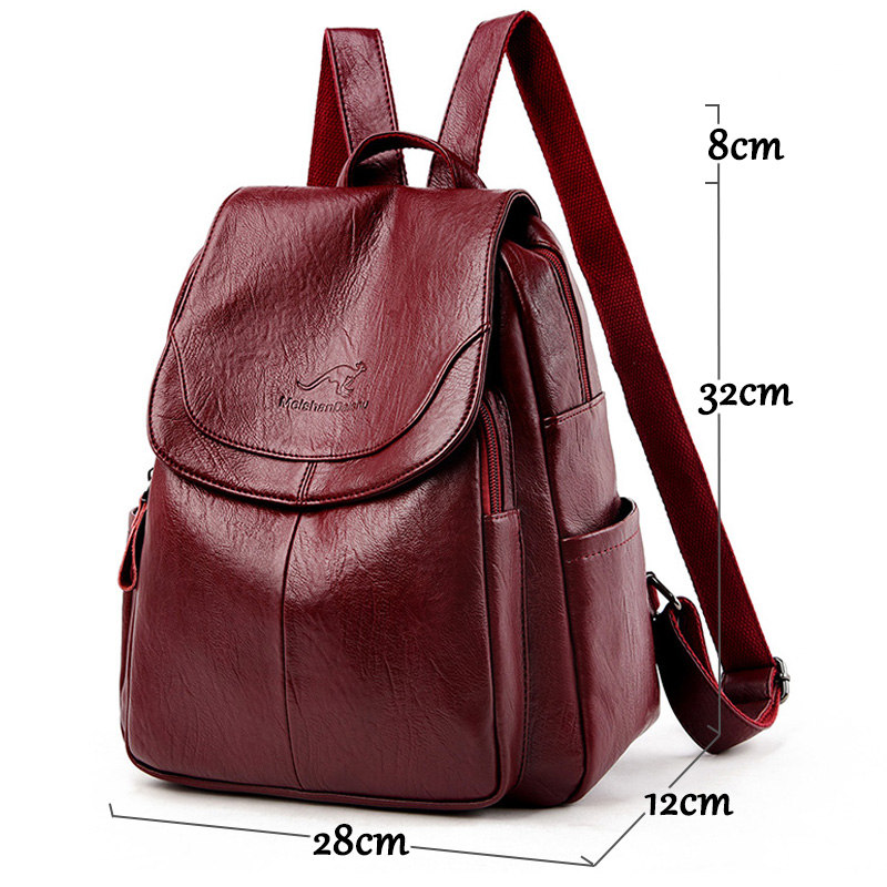 Sac à dos vintage en cuir soup - Women Fashion Online avis et prix