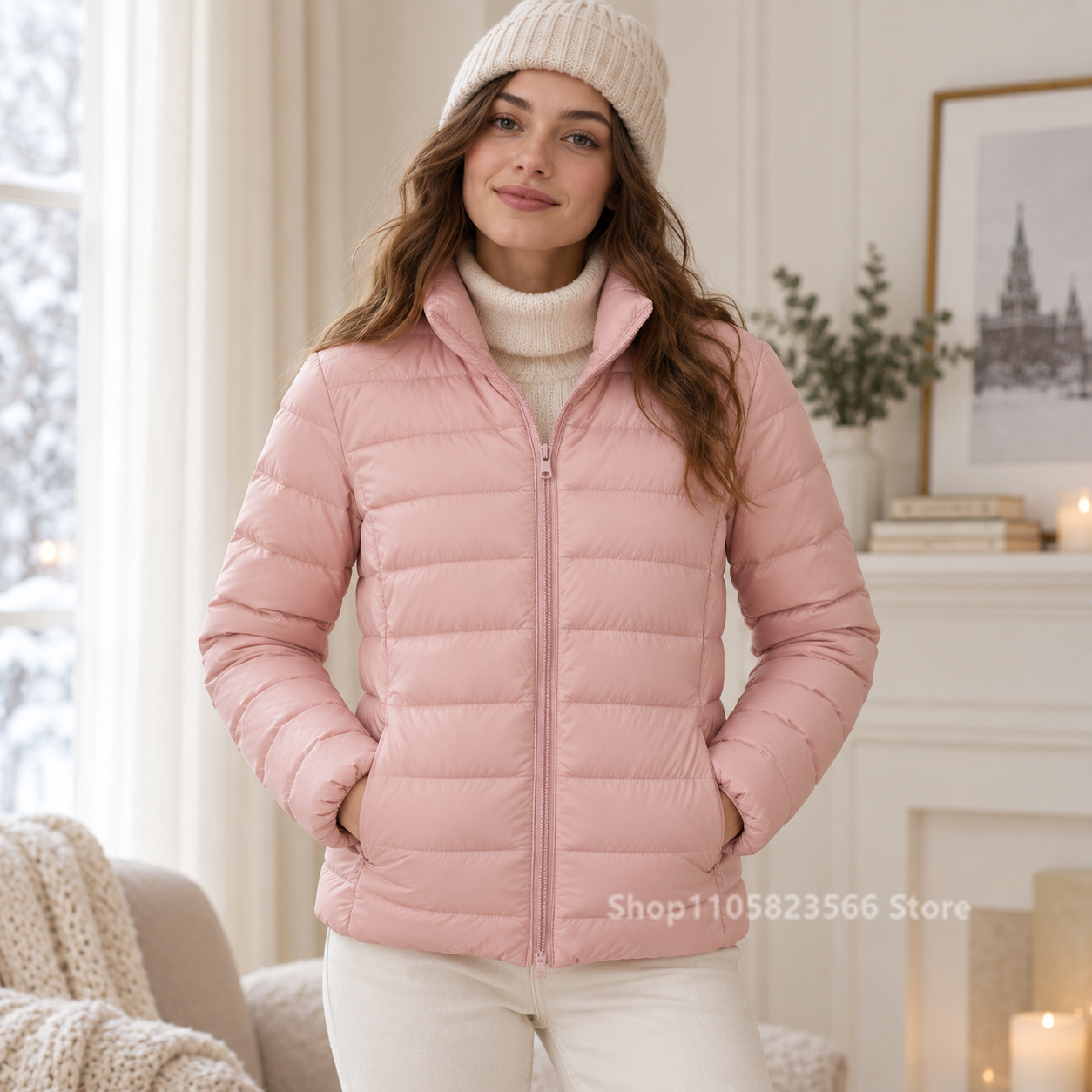 Veste matelassée légère et déc - Women'S Fashion Quilted Jacket avis et prix