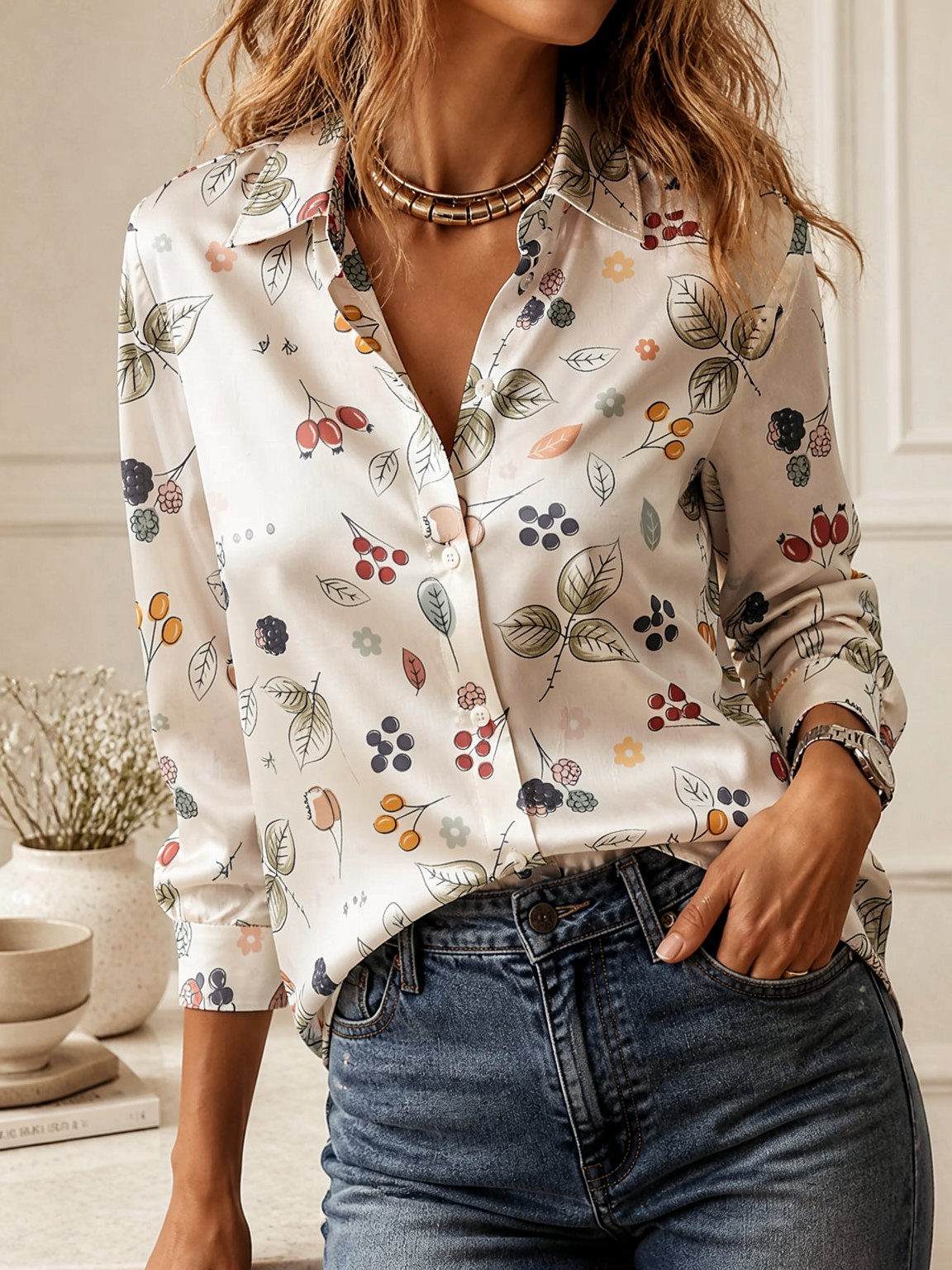 Haut élégant à manches longues - Women Fashion Wear avis et prix