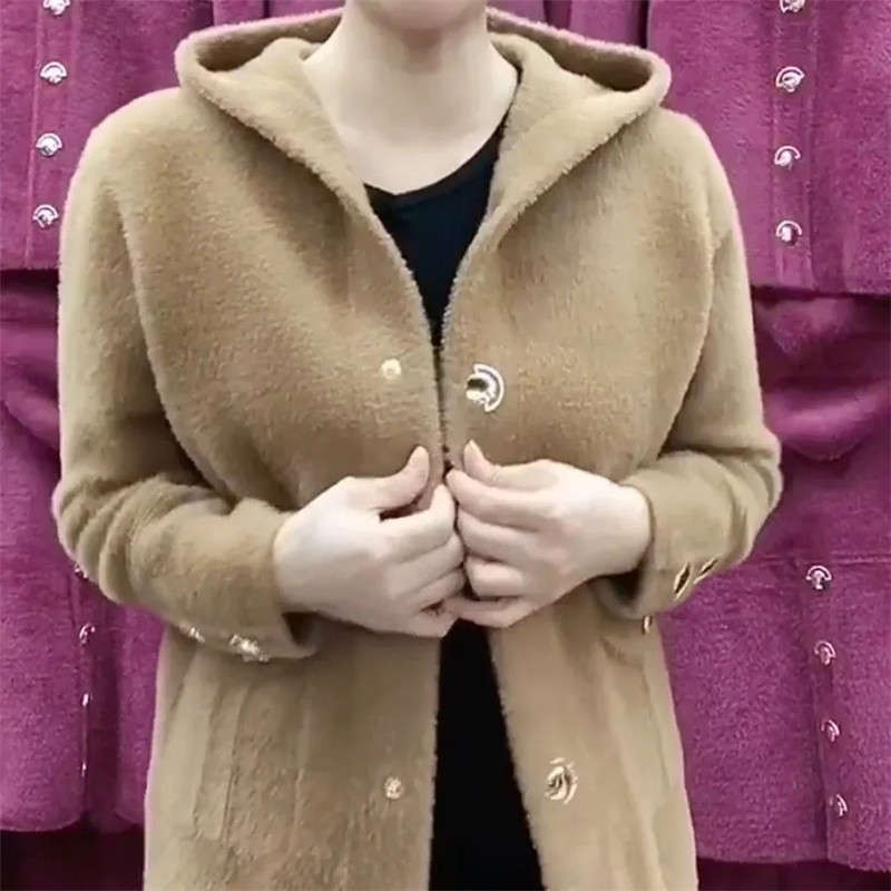 Manteau en Velours de Vison po - Velvet Blazer Women avis et prix