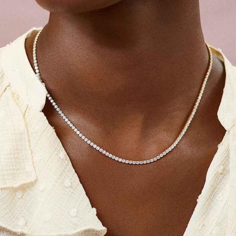 Collier ras du cou en or pour  - Women'S Day Fashion Show avis et prix