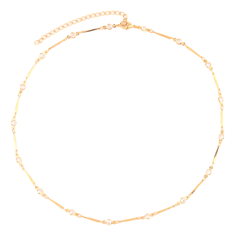 Collier ras du cou en or pour  - Women'S Day Fashion Show avis et prix