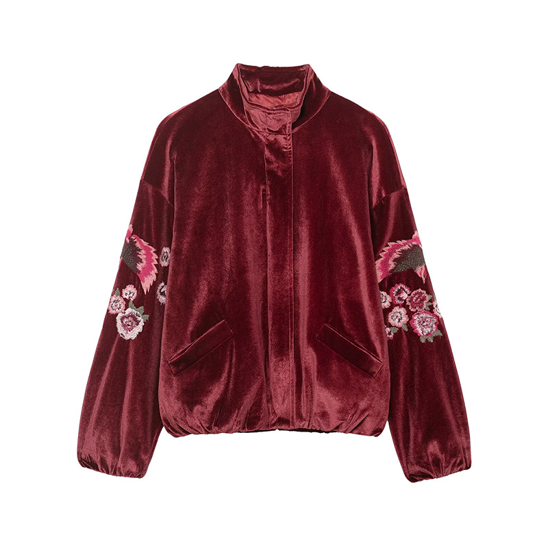 Nouvelle veste en velours mate - Women'S Fashion Quilted Jacket avis et prix