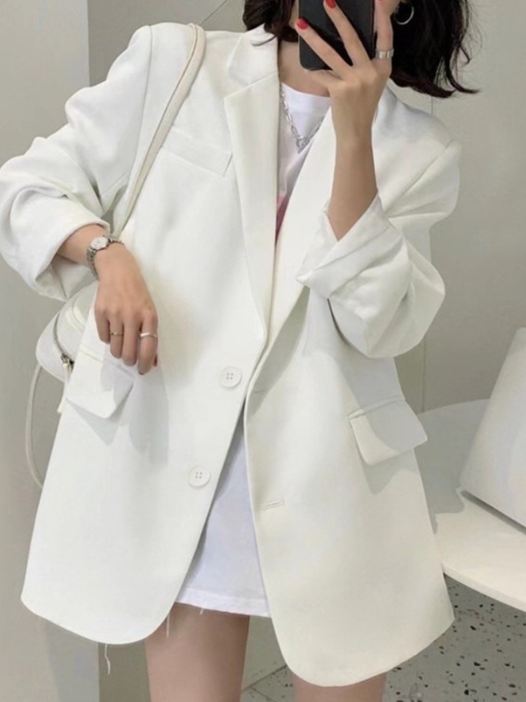 Nouvelle veste de costume unie - Velvet Blazer Women avis et prix