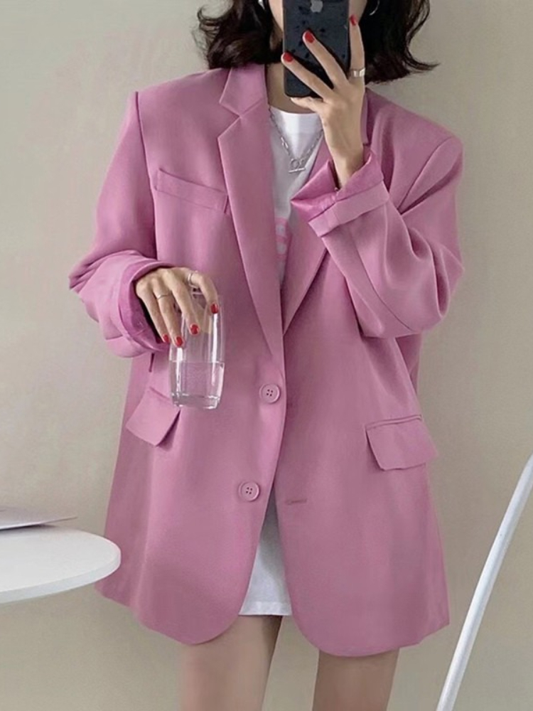 Nouvelle veste de costume unie - Velvet Blazer Women avis et prix