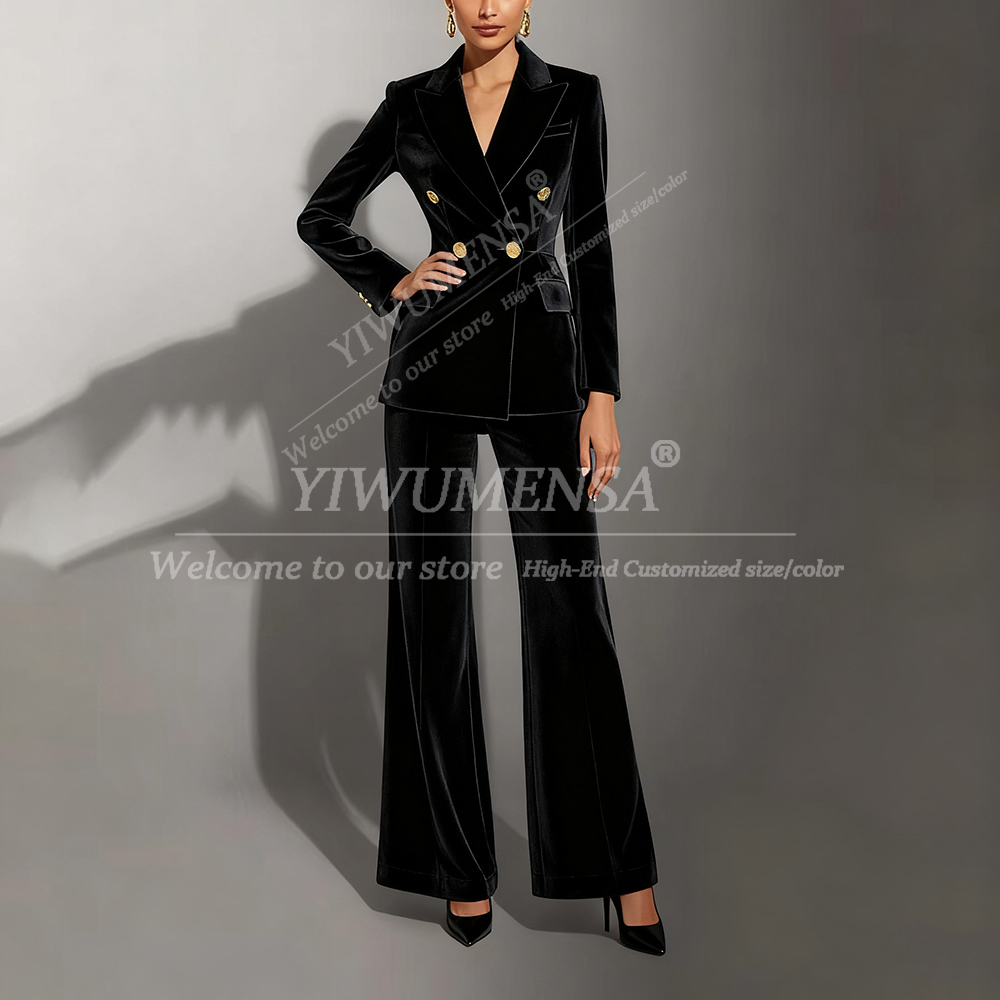 Costumes classiques en velours - Velvet Blazer Women avis et prix