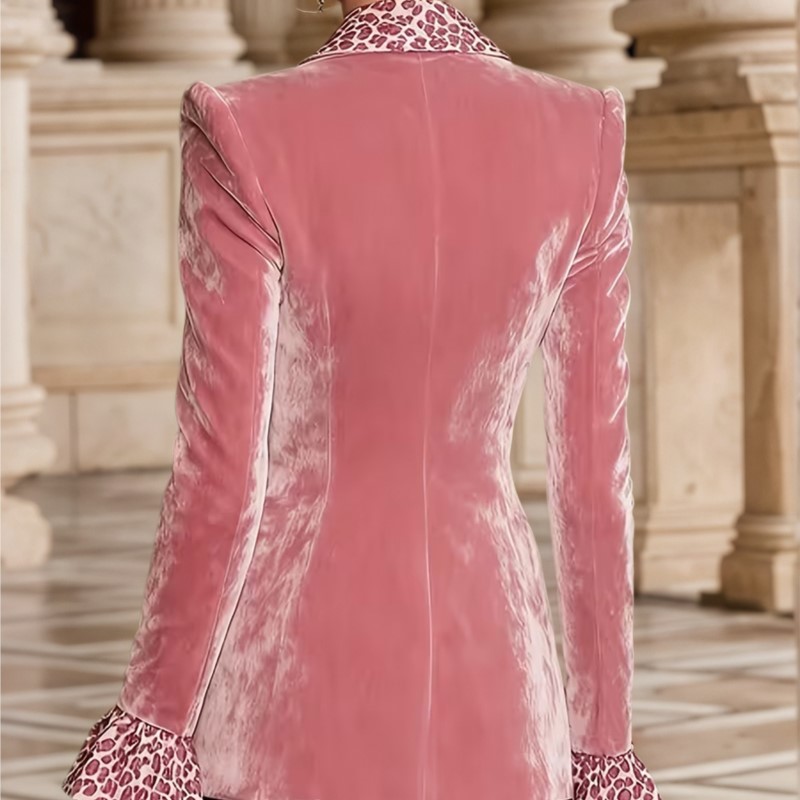 Blazer de luxe en velours de c - Velvet Blazer Women avis et prix