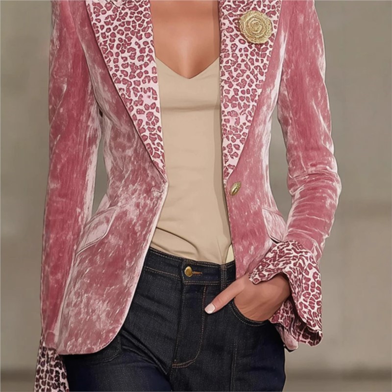 Blazer de luxe en velours de c - Velvet Blazer Women avis et prix