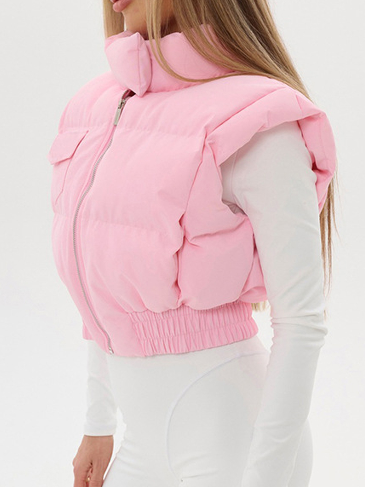 Manteaux matelassés courts jau - Women'S Fashion Quilted Jacket avis et prix