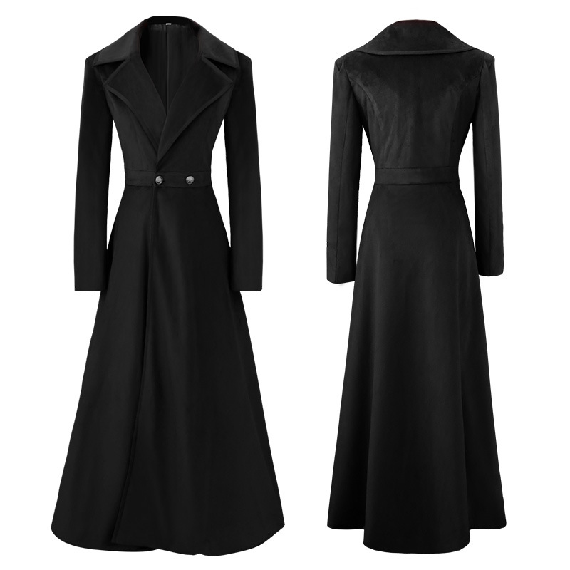 Trench-Coat élégant à revers c - Velvet Blazer Women avis et prix